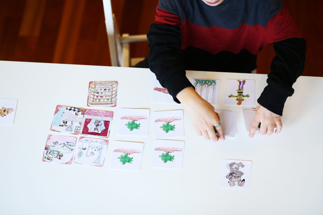 playing rabbit patch