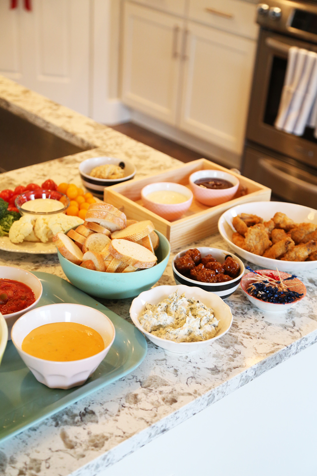 game day spread
