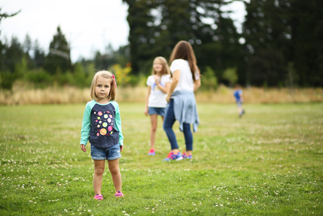 toddler at the park